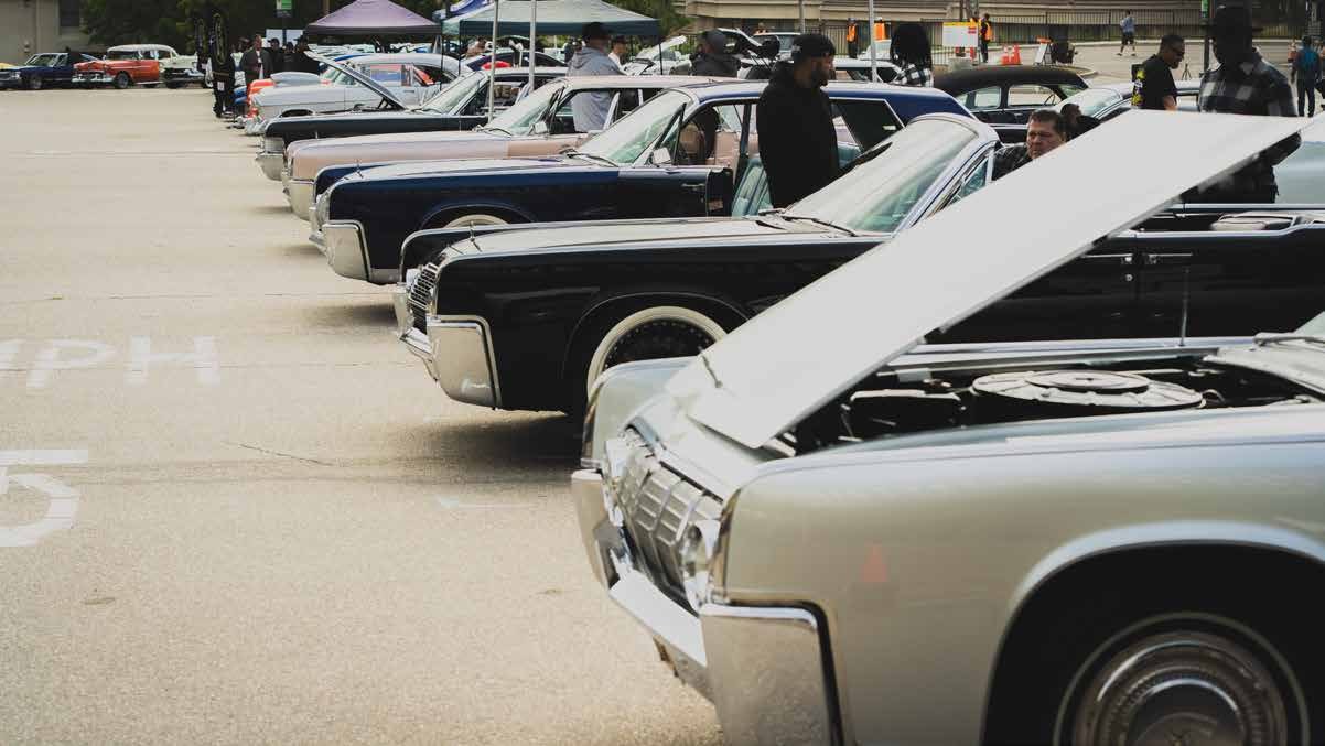 Cal State LA Inaugural Car Show